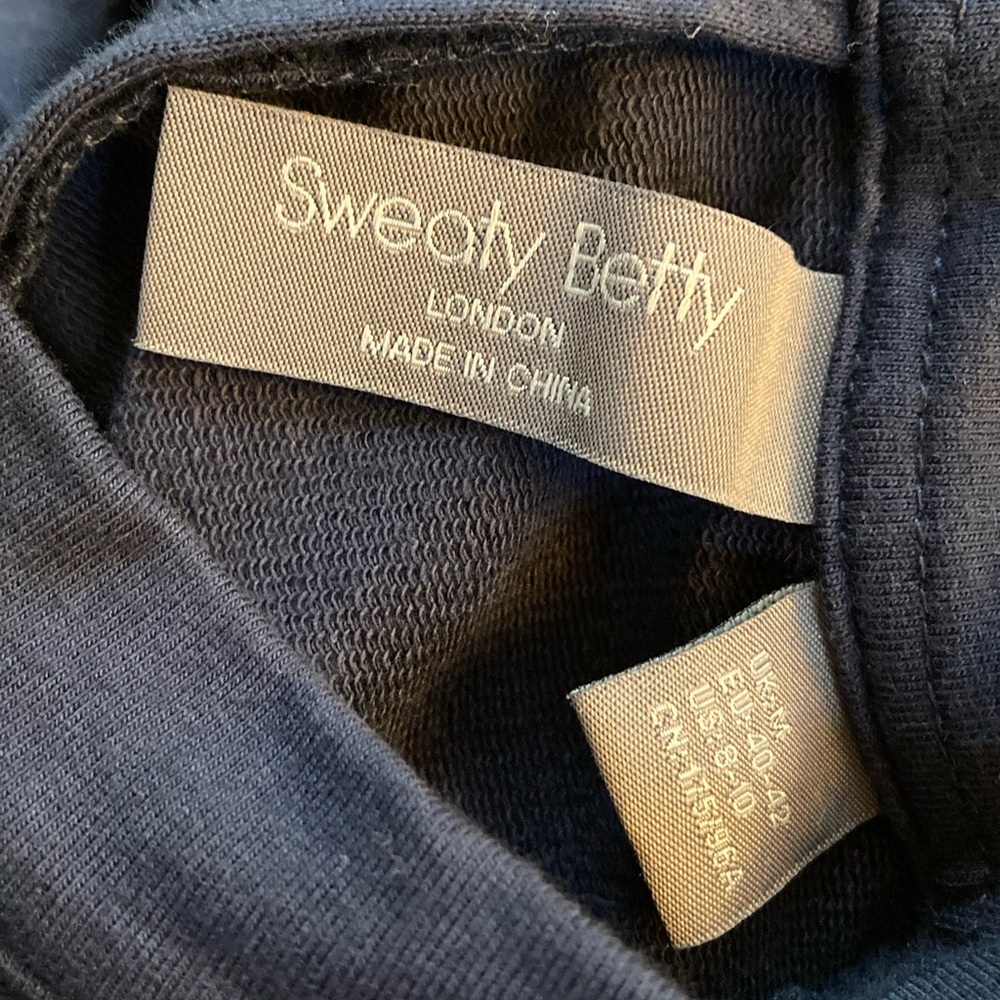 Sweaty Betty Navy High-Neck Jumpsuit - Picture 10 of 15